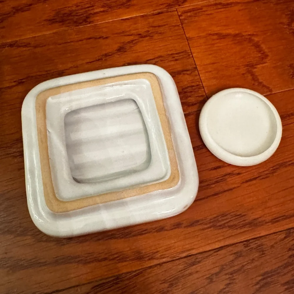 Threshold White Ceramic Cream and Sugar Set